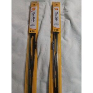Pair of 28 inch Shell Wiper Blades